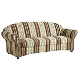 Max Winzer Sofa 2,5-Sitzer Corona Chenille braun