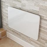 An der Wand montierter, zusammenklappbarer Schreibtisch, solide und robust, für Arbeitszimmer, Schlafzimmer, Balkon, Küche, an der Wand montierter Klapptisch, zusammenklappbarer schwimmender Tisch