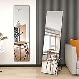 LVSOMT 160CM*45CM Ganzkörperspiegel Standspiegel Wandspiegel Ganzkörperspiegel Hoher Spiegel Langer Spiegel für Schlafzimmer Wohnzimmer