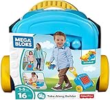 Mattel Mega Bloks FLT37 Baustein-Rollkoffer