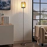 Lindby Stehlampe 'Jemile' (Skandinavisch) aus Holz u.a. für Wohnzimmer & Esszimmer (1 flammig, E27) - Stehleuchte, Floor Lamp, Standleuchte, Wohnzimmerlampe, Wohnzimmerlampe
