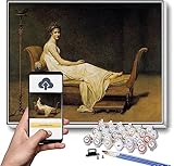 DIY Malsets für Erwachsene Madame Recamier Malen von Jacques Louis David DIY Malen nach Zahlen Kits auf Leinwand