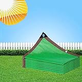 Schattentuch, grünes Sonnenschutznetz, 90% UV-blockierendes Schattennetz for den Außenbereich, for Pflanzenschatten, Gewächshaus, Scheune, Hühnerstall, Hundehütte, Überdachung im Freien, Pools, Mulde