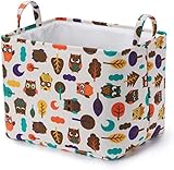 Aufbewahrungsbox Faltbare Aufbewahrungsboxen, Cartoon-Aufbewahrungskorb aus Baumwolle und Leinen, Schlafsaal, Zuhause for Zuhause, Büro (Size : S)