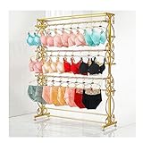 Bekleidungsgeschäft, Unterwäscheregal, Einzelhandelsgeschäft, Höschen, Shorts, BH-socken, Ausstellungsständer und 3-stufige Regale, Bodenstehender Kleiderbügel-Organizer