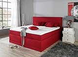 AUKONA Boxspringbett Maximus 180x200, Farbe wählen und ändern, 7 Zonen Taschenfederkern-Matratze, H2 H3 H4, Komfortschaum-Topper, Lieferung und Aufbau kostenlos