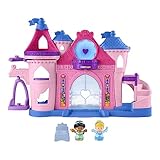 FISHER-PRICE Disney-Prinzessin - Schloss-Spielset zur Feier des 100. Geburtstags von Disney, für junge Disney-Fans und Kleinkinder im Vorschulalter von 18 Monaten bis 5 Jahren, HND55