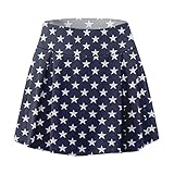 Lässige Drucke für Damen, Tennis, Yoga, Sport, aktiv, Rock, Shorts, Rock Schwarz Schwarz