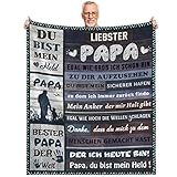 Geschenke zum vatertag geben vater ein foto und eine schrift, eine liebevolle decke, ein individualisiertes geschenk des vaters, ein individualistisches geschenk des vaters zum vatertag(150*200cm)