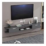 TV-Ständer, Schrank, TV-Wandeinheiten für Wohnzimmer, TV-Ständer, Wandschrank, Holz-TV-Konsole für Wohnzimmer, Unterhaltungsraum, Büro/B/160 x 22 x 18,2 cm/B/120 x 22 x 18,2 cm