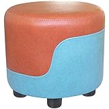 LIULA Hocker Schminktisch Pouf Fußbank Sitzhocker Sitzfläche Eleganter Gepolsterte Puff Polsterhocker Schuhwechselhocker Mit Holzrahmen Für Schlafzimmer Flur(Color:Color#11)