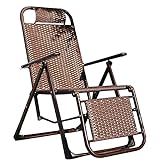 TONPOP Zero Gravity Stuhl, zusammenklappbar, mit verstellbarer Liege, für Strand, Terrasse, Garten, Camping, Outdoor