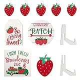 Sommer Obst Erdbeere Party Home Dekoration Tiered Tablett Dekoration Handwerk Dekoration UlN738