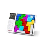 IQBrainPuzzles Smart Puzzle Logik Version mit 3000 Herausforderungen, Gehirn-Teaser-Puzzles, STEM Brettspiele für Kinder ab 6 Jahren, Reisespielzeug (Logik Version)