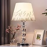 HYQHYX tischlampe grün Moderne Kristall-Tischlampe, Touch-LED-Nachttischlampe, dreifarbige Beleuchtung, geeignet für Schlafzimmer, Arbeitszimmer(Color:3,Size:)