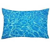 Kissenbezüge für Bett,Kissenbezüge,Blauer Meerwasserpool,dekorative Kissenbezüge,Sofa-Kissenbezüge