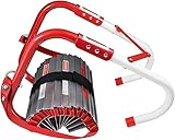 Feuerschutzleitern Fenster Leiter Feuerschutzleiter Zweistöckige, Tragbare Roll Out Notfall Kiddie Sicherheitsleitern, Für Innen- Oder Außenbereich-10M (393.70 Zoll)
