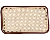 pemora Rückenlehne für Schwingstuhl mit Wiener Geflecht in Natur und Rahmen aus ausgesuchtem Buchenholz in nussbaum