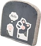 BAFAFA Bürostuhl Memory Foam Kissen Schüler Klassenzimmer Hocker Kissen Sitz Plüsch Kissen (Color : 2, Size : 14.04 x 14.82 x 1.755inches/36 x 38 x 4.5cm)