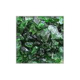 Kieskönig 1 kg Glassplitt Glasbruch Glassteine Glas Splitt Deko Hellgrün