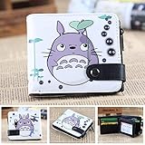 WYTX Brieftasche Anime Mein Hero Wissenschaft Bakugou Katsuki Cartoon Kurze Brieftasche Geldbörse mit Taste,Totoro
