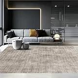 AU-OZNER deko Flur Grauer Teppich, Anti bakterielle und Anti statische Krabbel Matte, Anti-Milben-Teppichteppich für esszimmer,Grau,60x90cm