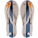 Cabilock Kleiderhaken Kleiderbügelhaken 2 Stück Retro-Hausschuhhaken Aus Holz Mit Zacken Nautischer Mantel Hut Kleidung Handtuch Wandhaken Kleiderbügel Zum Aufhängen Von Hut Handtuch