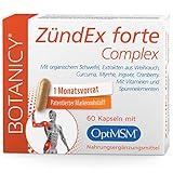 Botanicy ZÜNDEX FORTE Complex - OptiMSM Hochdosiert, Extrakt aus Boswellia Serrata Weihrauch, Curcuma, Myrrhe, Ingwer, Cranberry - Plus Vitamine & Spurenelemente - 60 MSM Kapseln