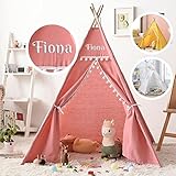 Bl4ckPrint - Tipi Zelt für Kinder personalisiert mit Name Spielzelt Tippi Kinderzelt Kinderzimmer Teepee Indianerzelt Outdoor Indoor