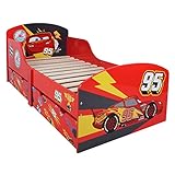 Disney Pixar Cars Bett mit Holzschubladen