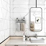 SUCHETA Deckenmontierter Spiegel 40 cm x 70 cm, 50 cm x 70 cm, nordischer Hängespiegel mit Stange für Badezimmer, Waschraum, Eingangsbereich, Garderobe, Zuhause, klarer und praktischer Spiegel, sch