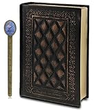 A5 Notizblock Tagebuch Notizbuch Geprägtes Design Retro PU Leder Skizzenbuch Notebook Journal Reisetagebuch Sketchbook mit Blanko-Papier