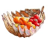 Obst Etagere Obstschale Obstkorb Kreative Obsttablett, Federblatt, Nordic Style Candy-Tablett, Haushaltsfruchtschale, Snack-Tablett geeignet for Wohnzimmer Couchtisch Home Decoration Obstkörbe Obstsch