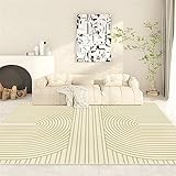 Wohnzimmer Schlafzimmer Teppich Grau Teppich Salon Grau Geometrisches Muster Mit Nadel Streifen Studie Mehrere Größen Teppich Für Das Schlafzimmer 200X250Cm Soft Area Rug Schlafzimmer 6Ft 6.7''
