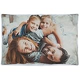 Decke mit Foto mit Foto/Design. Verschiedene Größen zur Auswahl. Fotogeschenke. Einseitig personalisierte Fleecedecke. 600gr/m². Material nach Oeko-Tex Standard zertifiziert. 125x80cm. Wärmende Decke