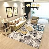 RUGMRZ Carpet Living Room Bedrucktes Wohnzimmer, Schlafzimmer, waschbar jugendzimmer deko Jungen grau Teppich Boden Teppich nach Mass Carpet Living Room flurteppich rutschfest200x270CM