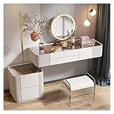 Schminktisch Schminktisch Acrylglas Schminktisch Nachttisch Kleiner Beistellschrank Einfach Schlafzimmer Schminktisch Transparente Tischplatte Leere Hänge-Schminktisch