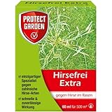 KWIZDA Hirsefrei Extra 60ml für 500m² - Für einen hirsefreien Rasen, Wirksamstes Mittel gegen Hirse und besser als handelsübliche Unkrautvernichter, da mit einem Totalherbizid auch Rasengräser sterben