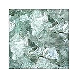 20 kg Glasbrocken Glasbruch Glassteine Glas Gabione 60-120 mm Farbe Kristall