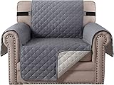 Sofabezug 3/2/4 sitzer wasserdichte Schonbezug Sofaüberwurf Antirutsch Sofahusse Sesselschoner Sesselauflage Relax Sofa überwurf Couch überzug Abdeckung (Color : 12#, Size : 1 Seater)