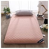 XOTAK Dicke Futon -Bodenmatratze Für Erwachsene Japanisch 5,5 cm Verdickte Futon Matratze Faltbares Bodenbett Tragbare Camping -Matratze, N, 120X200 cm