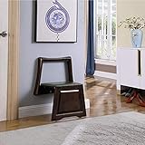 ESGT Change Shoes Hockerbank Unsichtbare Wand-Schuhbank Folding Ultradünne Design Home Fußstütze Praktisch Schuhbank Eingang Mit Stauraum