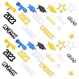 COHEALI 1 Set Abschluss-Konfetti Schreibtisch-Dekoration Esstisch-Dekoration Abschluss-Tisch 2023 Abschluss-Streuung Abschluss-Konfetti Tisch-Konfetti-Dekoration Streuungen Für Die