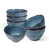 binsakao Kleine Schalen, Keramik Dessertschalen, Eisschalen, Schalen für Reis, Dip, Müsli, Beilagen, kleine Portionen, 6 Stück