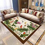 Kunsen deko küche Teppich Badezimmer Grüne Landschafts malerei dekorativer Teppich Moderne Umwelt freundliche Heim Dekoration tepiche für küche 80X120CM