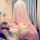 PIGMANA Baldachin Kinder Bett Kuppel Baumwoll Traum Schmetterling Prinzessin Wind Dome Zelt Zelt Mädchen Herz Schlafzimmer Positive
