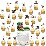 Moana Kuchen Deko，Moana Tortendeko Geburtstag，Moana Maui Ozean Cake Topper Kindergeburtstag,Moana Party Kuchendeko,Cupcake Topper Set