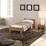 Krok Wood Seniorenbett SiSi aus Massivholz (Eiche, 120 x 200 cm)