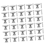 DOITOOL 30 Stück Schrank-Schubladengriffe Kleiderschrank Schrank Runde Waschtischablage Türgriffe Für Küchenschränke Knöpfe Für Schränke Griffe Für Kommoden Schubladen