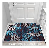 Floor Mats Enter The Door Home Door Shoe Cabinet Foot Mat Entrance Hall Bedroom Bedside Mat Kitchen Can Be Tailored (Color : E Size : 90110CM) (A 60 * 120CM)